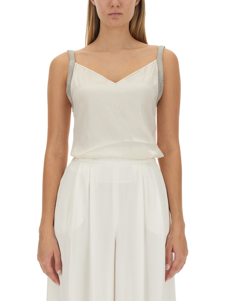 FABIANA FILIPPI      TOP LINGERIE IN SATIN