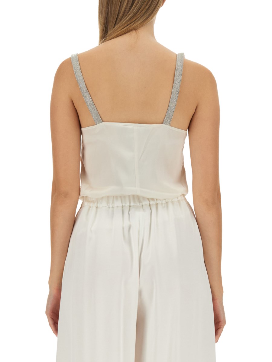 FABIANA FILIPPI      TOP LINGERIE IN SATIN