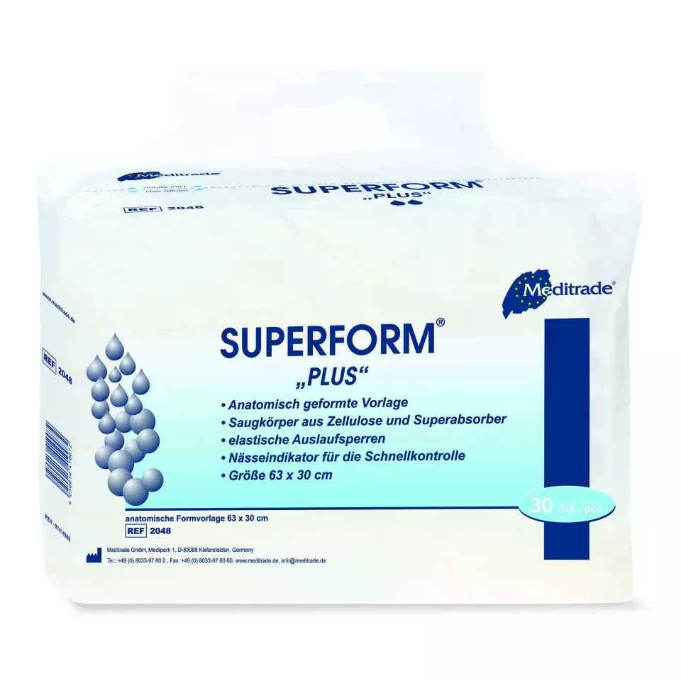 Meditrade Superform® Plus Incontinence Pad