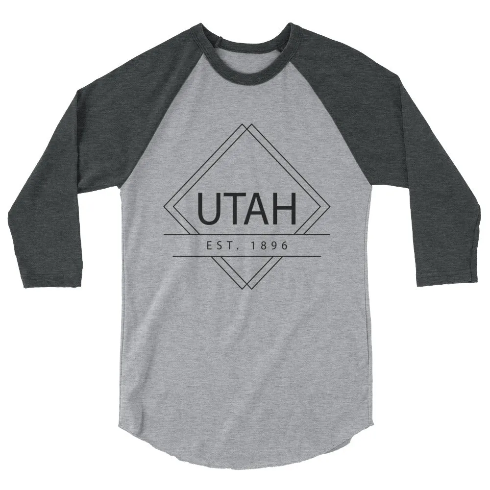 Utah - 3/4 Sleeve Raglan Shirt - Established
