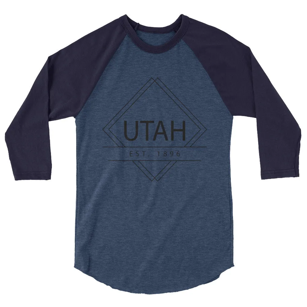 Utah - 3/4 Sleeve Raglan Shirt - Established